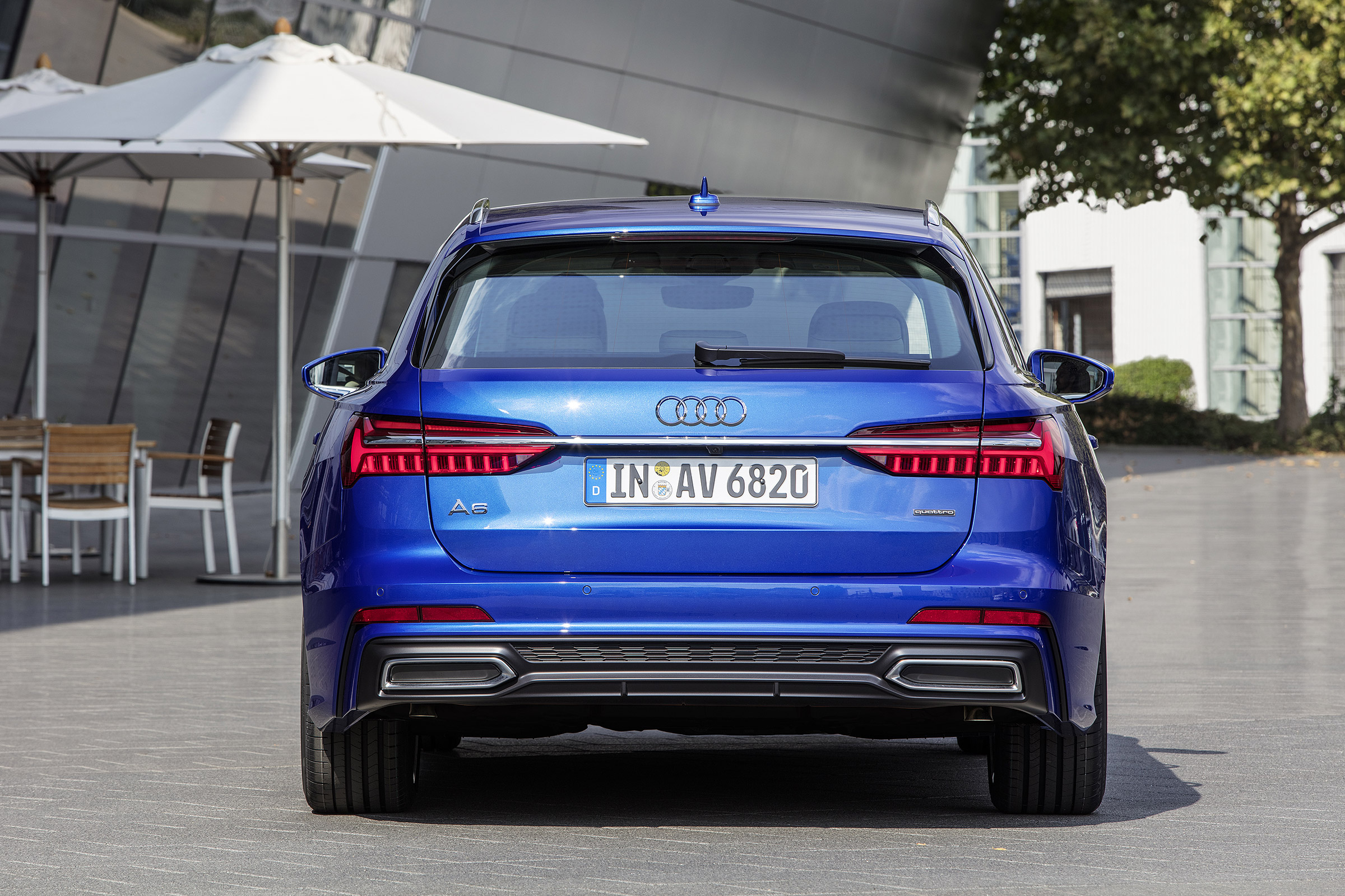 Audi A6 2018 Avant first drive - rear quarter