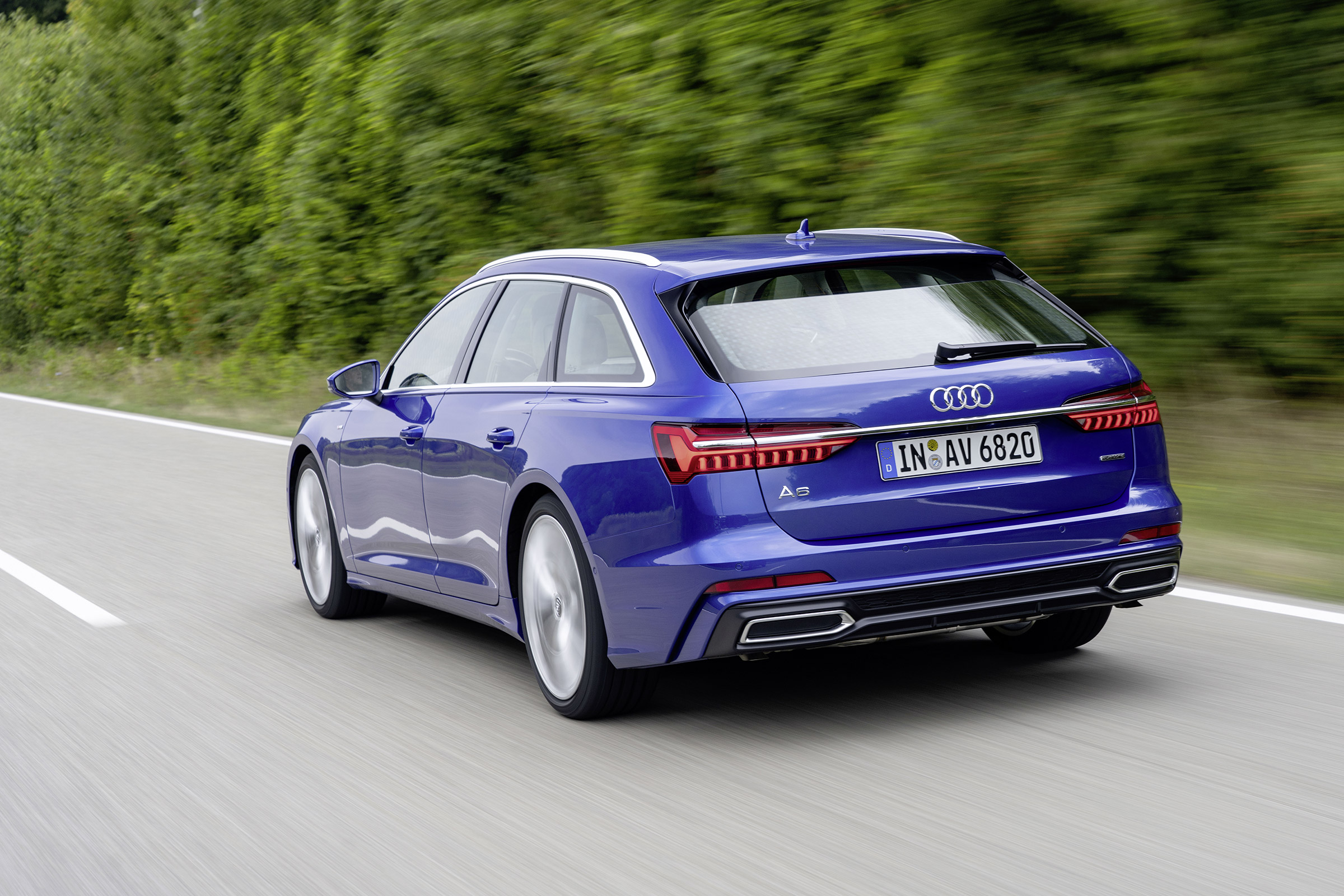 Audi A6 2018 Avant first drive - rear quarter
