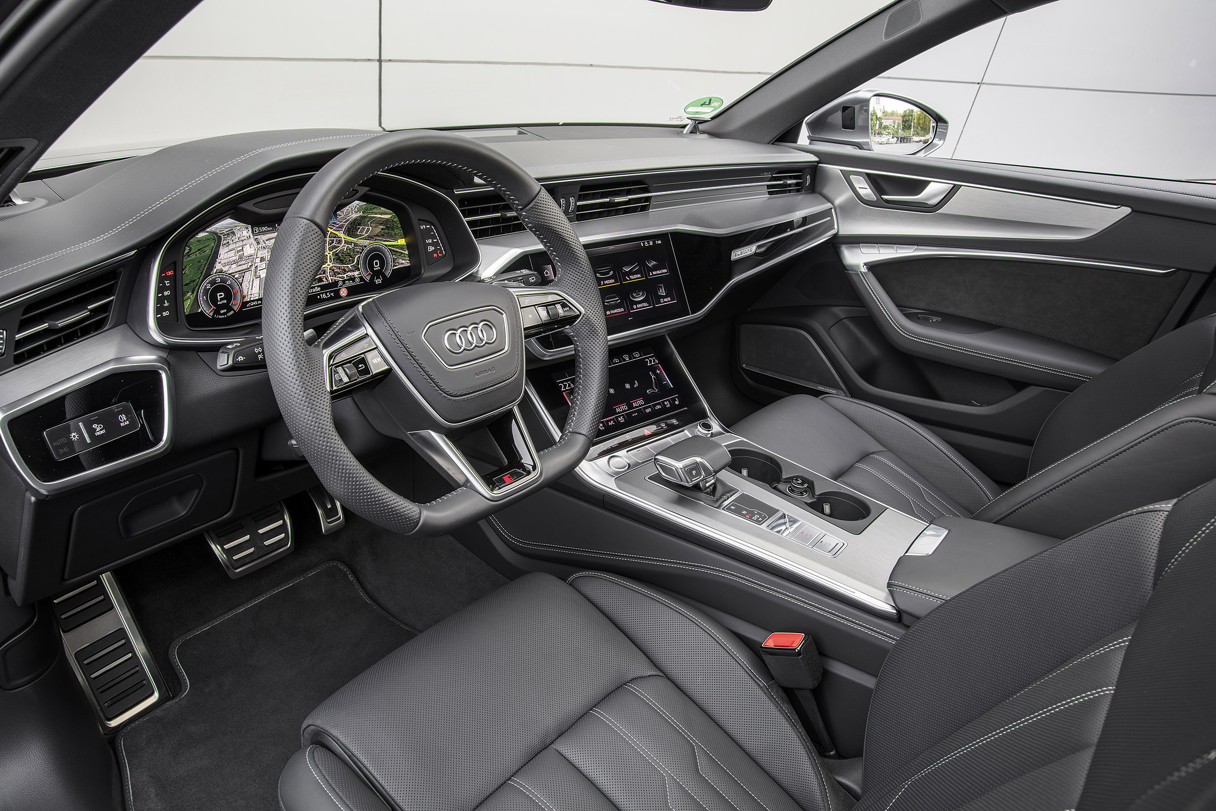 Audi A6 2018 Avant first drive - interior