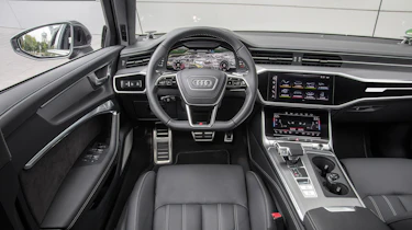 Audi A6 2018 Avant first drive - cabin