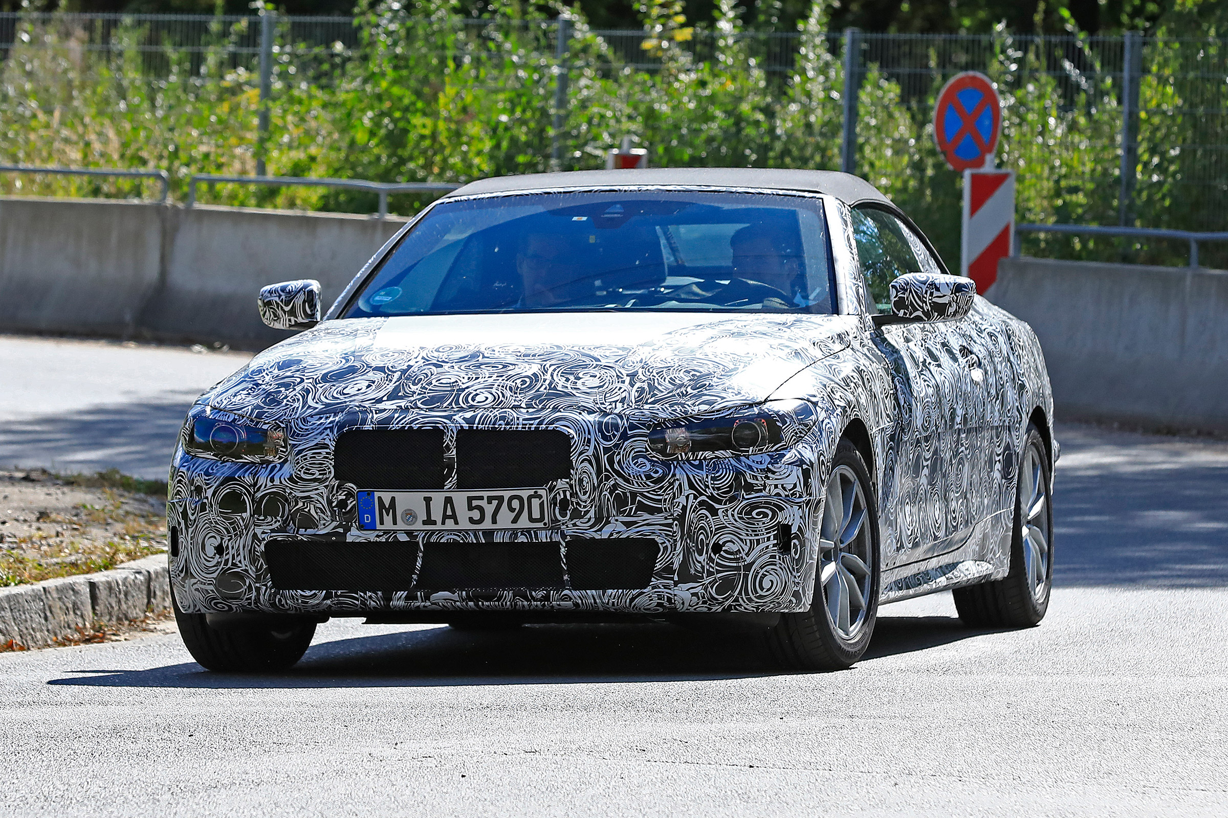 BMW 4-series spy (2019) - nose