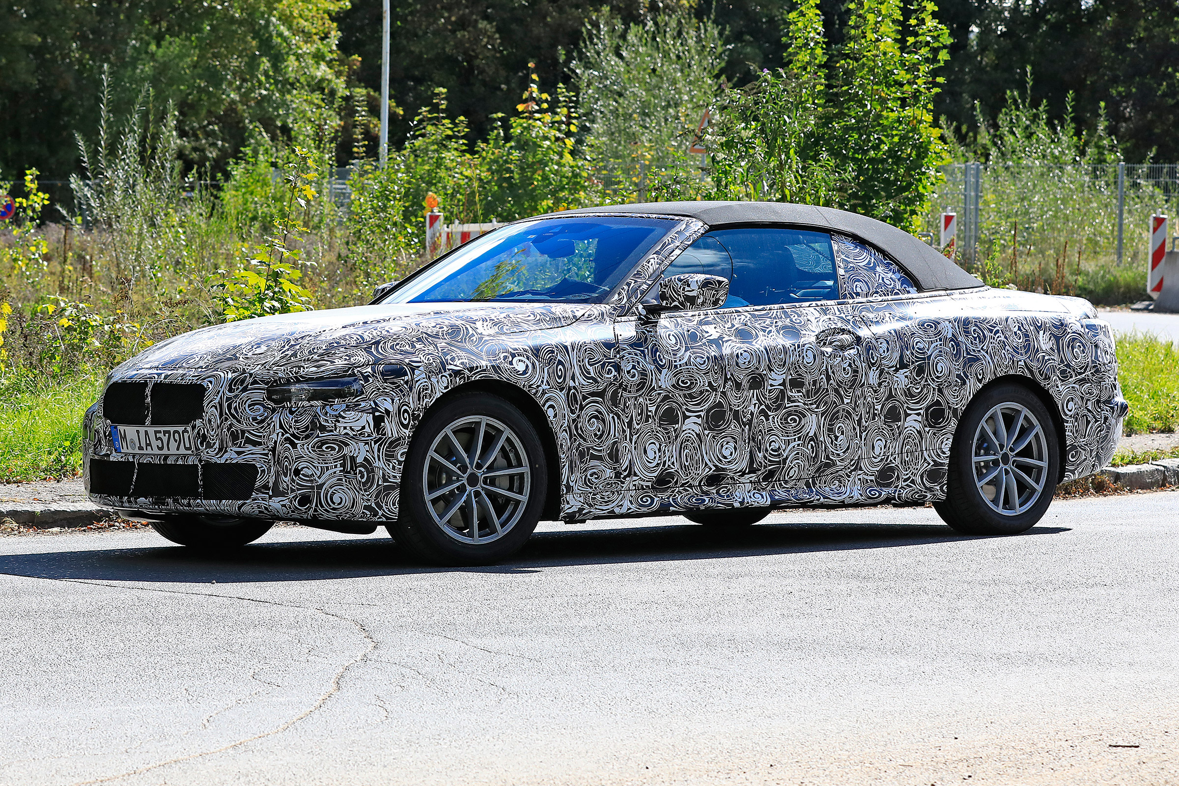 BMW 4-series spy (2019) - quarter