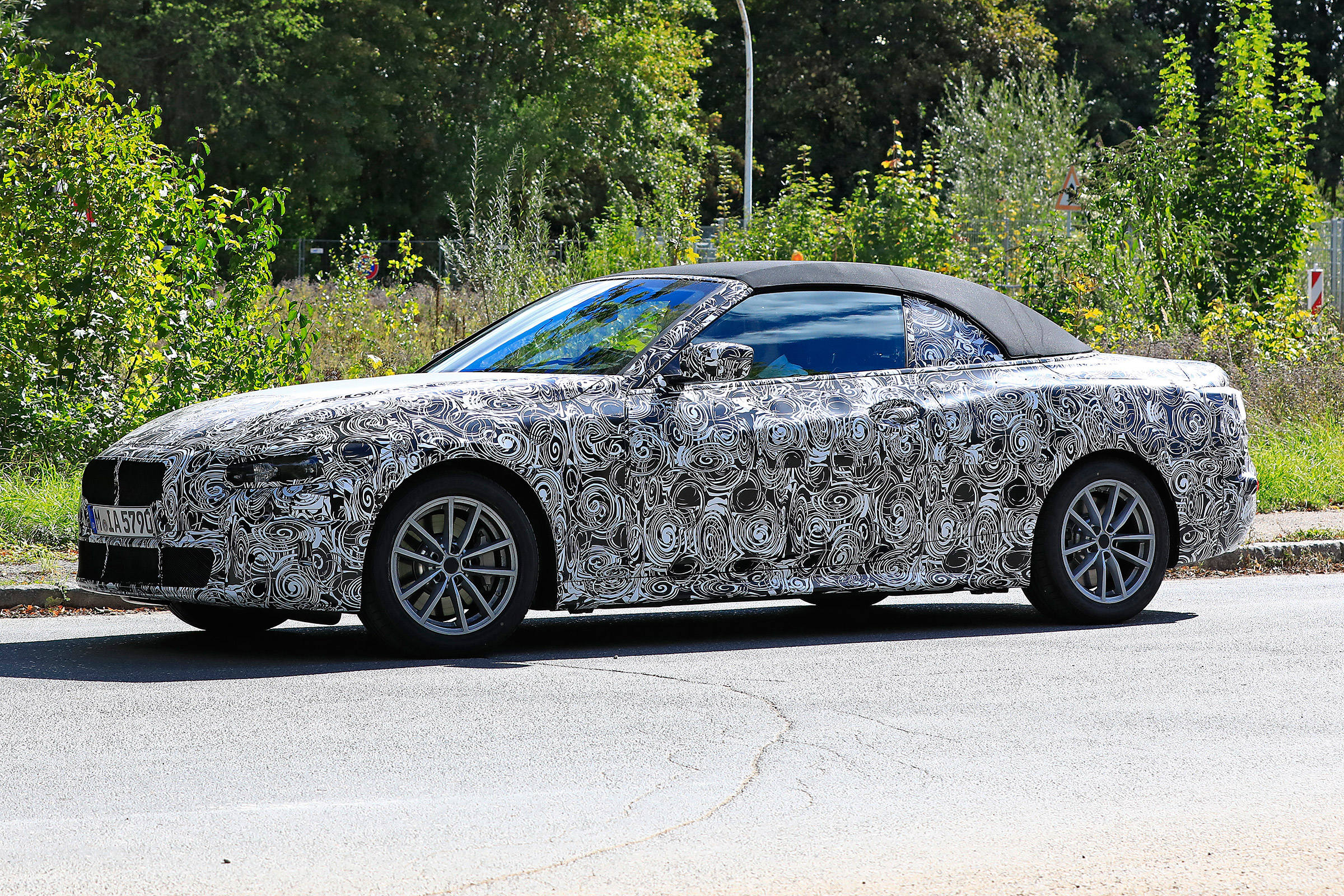 BMW 4-series spy (2019) - profile