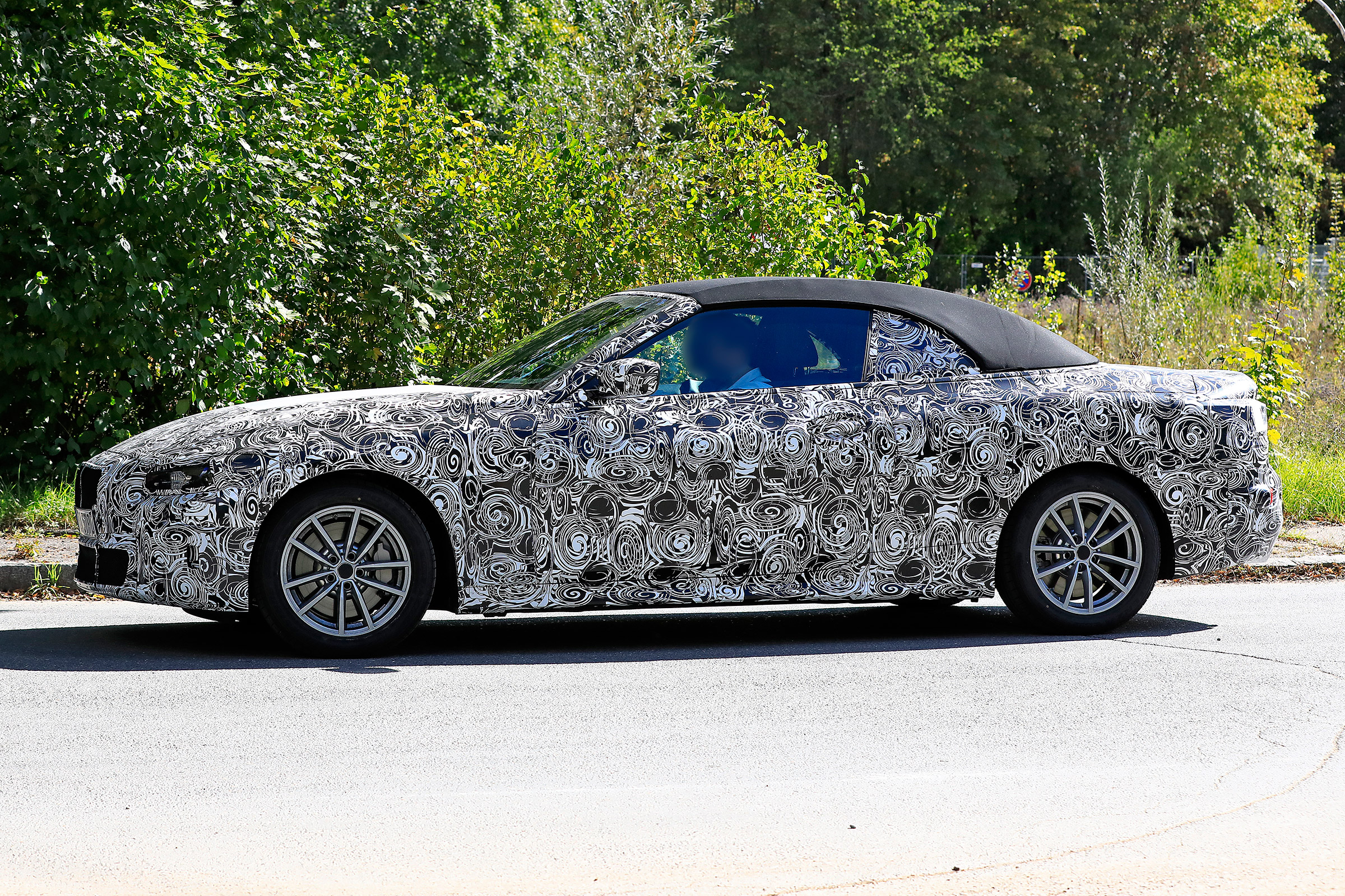 BMW 4-series spy (2019) - profile