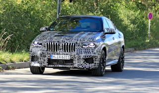2019 BMW X6 M prototype - front