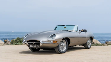 Jaguar e-type Zero drive - front