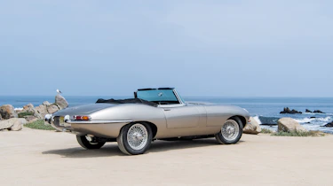 Jaguar e-type Zero drive - rear quarter