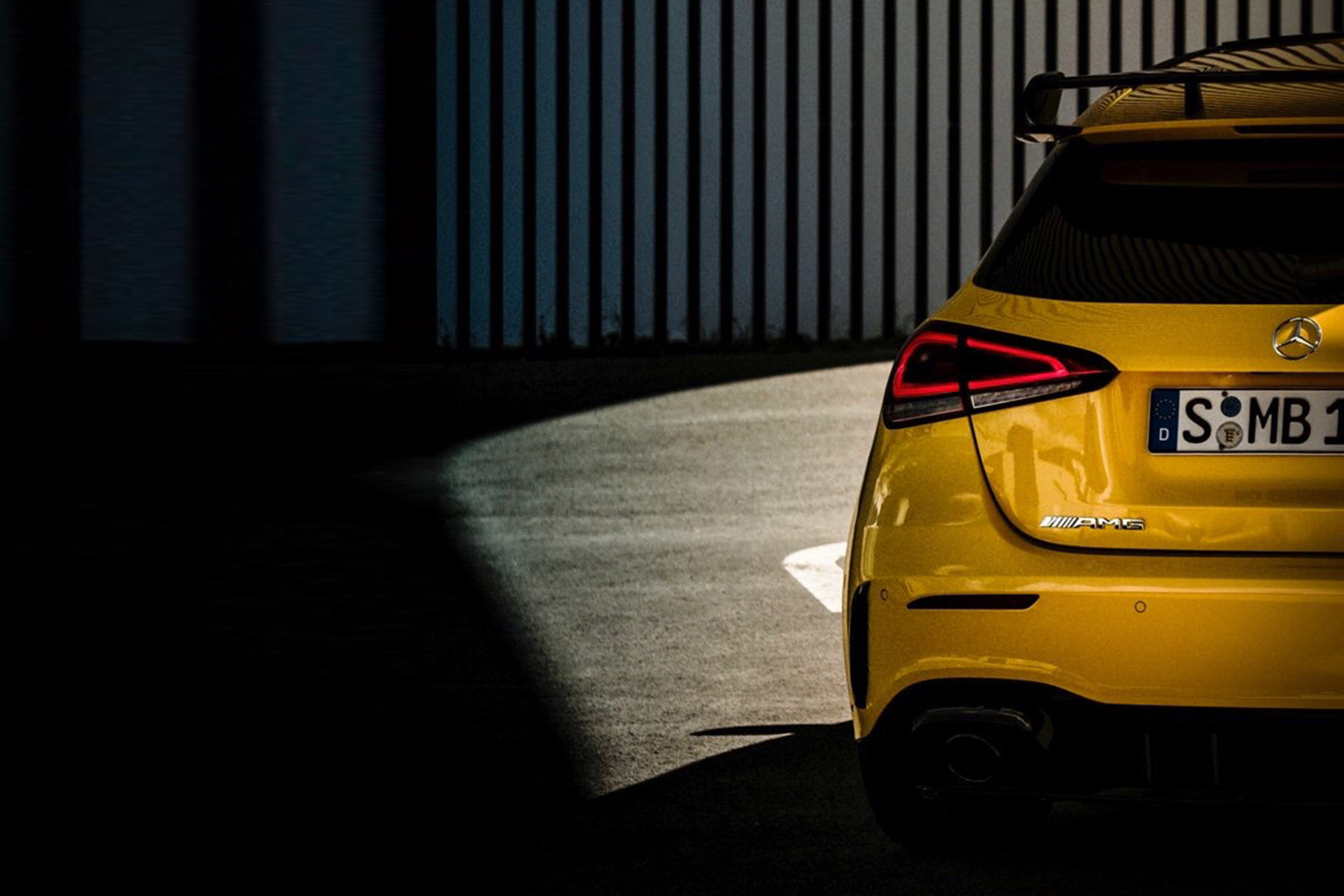 Mercedes AMG A35 - rear