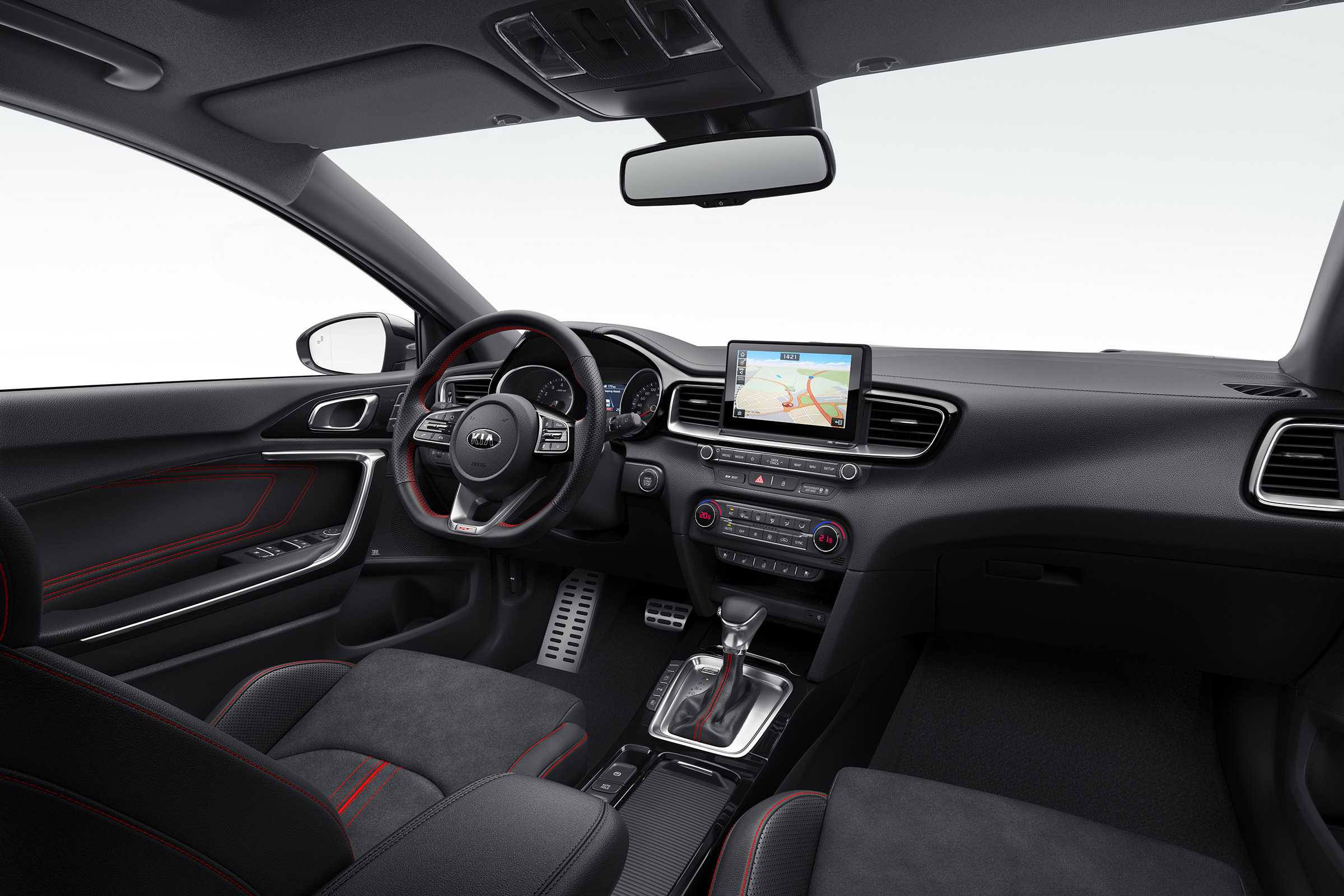 Kia Ceed GT revealed - 2018 dash