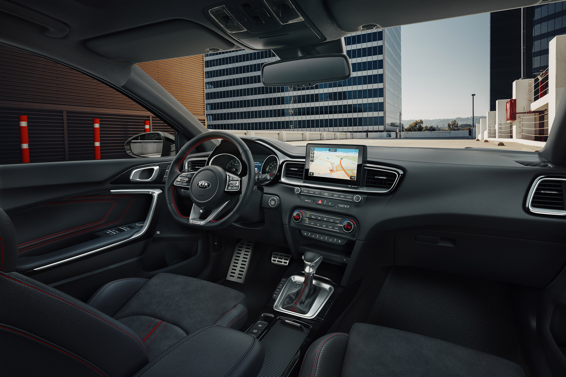 Kia Ceed GT revealed - 2018 interior