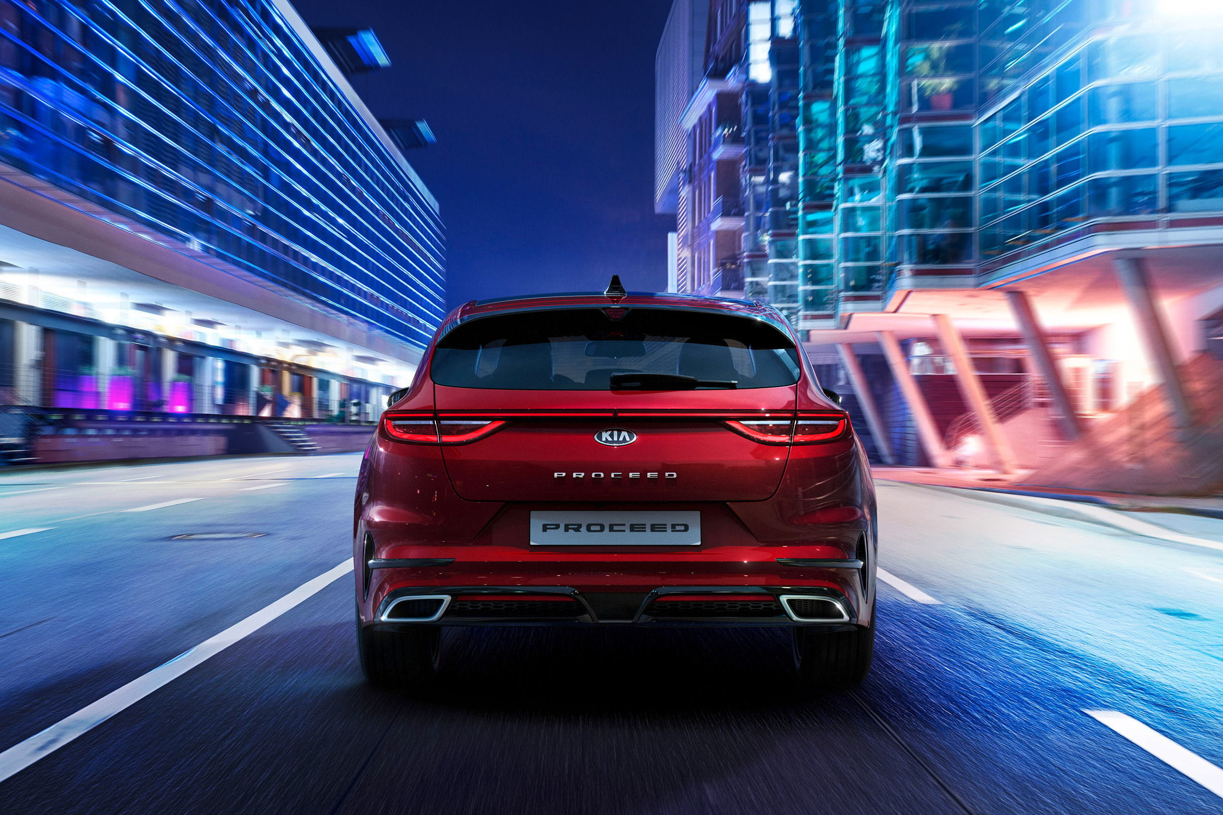 Kia Proceed - rear