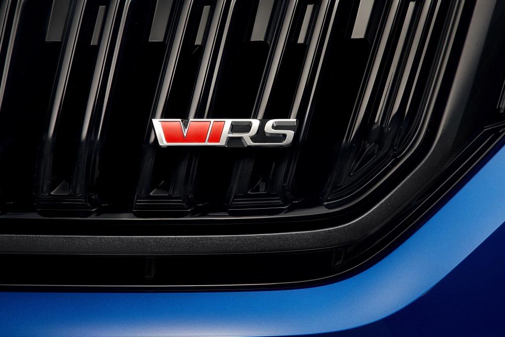 Skoda Kodiaq vRS badge