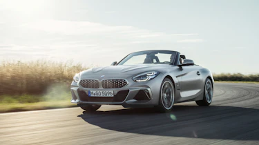 BMW Z4 M40i silver - front
