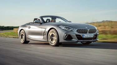 BMW Z4 M40i silver - front quarter