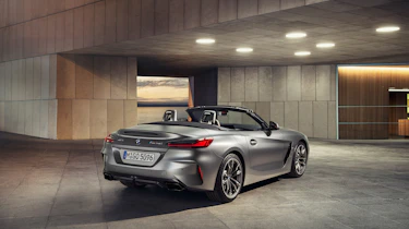 BMW Z4 M40i silver - rear quarter