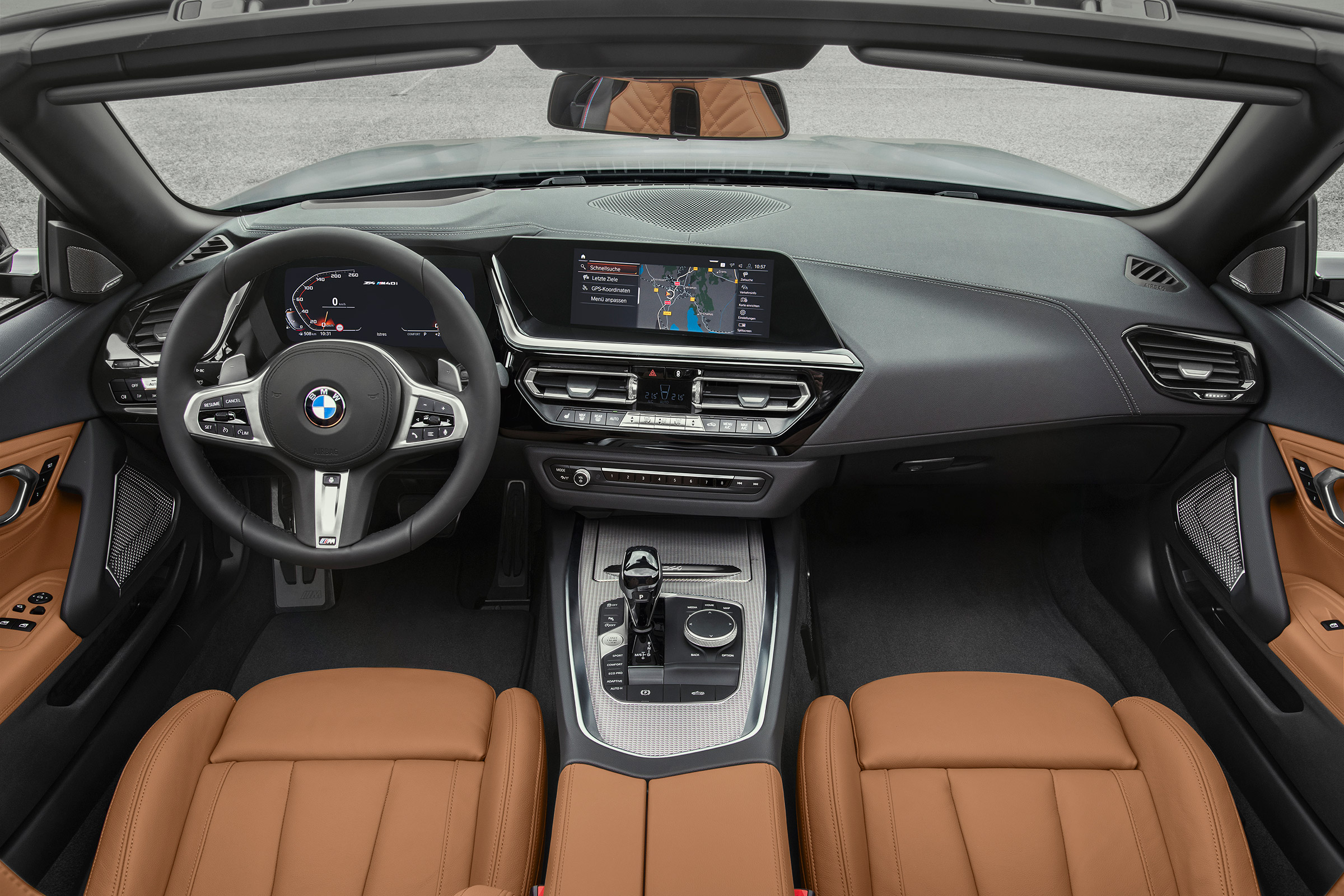 BMW Z4 M40i silver - dash