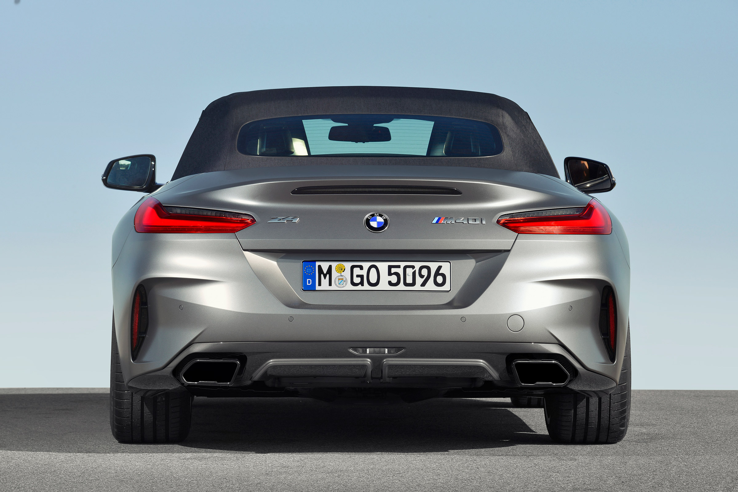 BMW Z4 M40i silver - rear