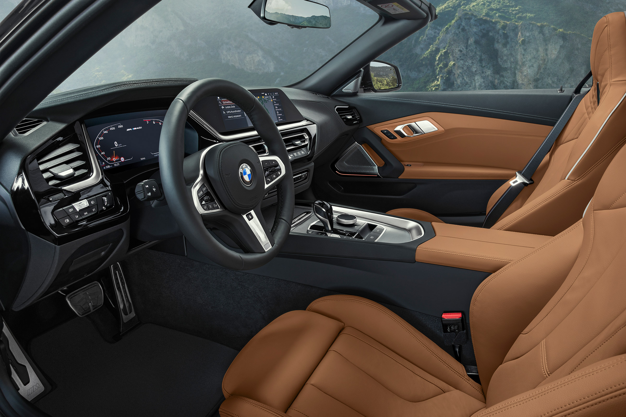 BMW Z4 M40i silver - interior