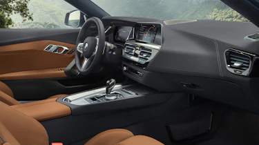 BMW Z4 M40i silver - cabin