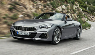 BMW Z4 M40i silver - front