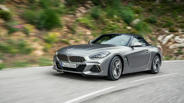 BMW Z4 M40i silver - front