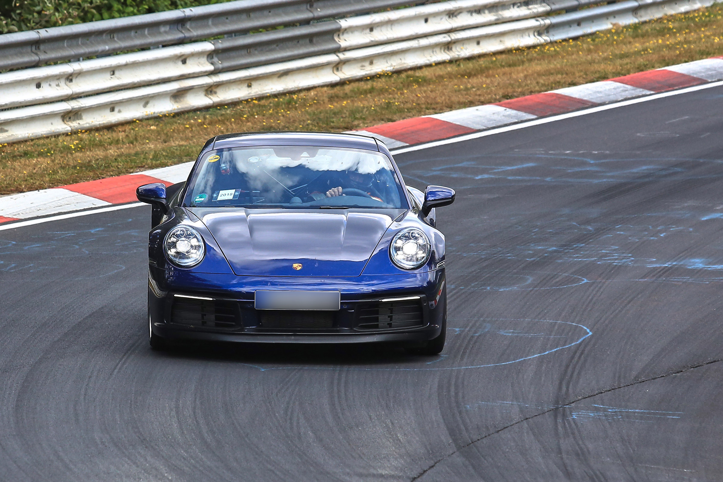 992 Porsche 911 prototype - blue 