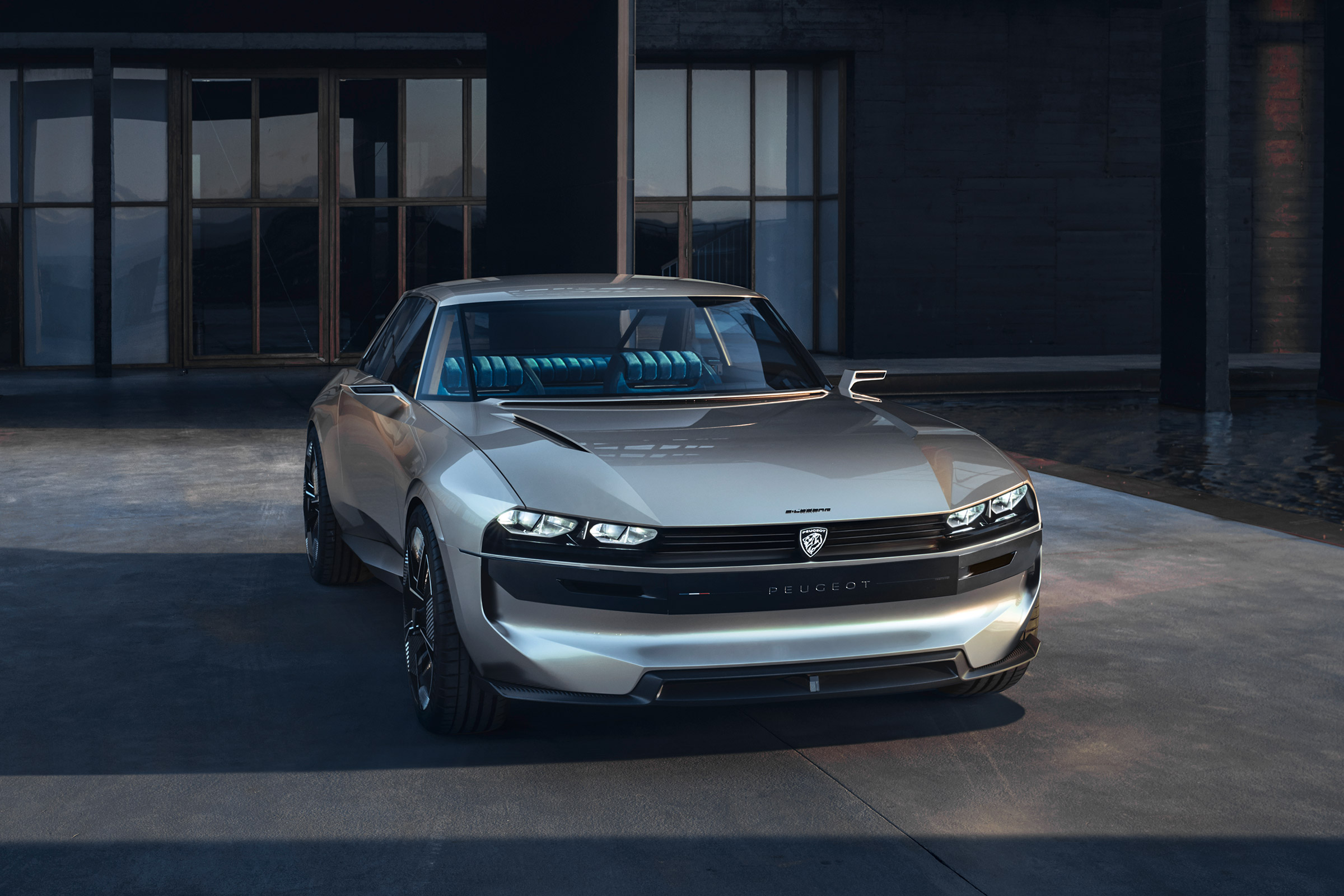Peugeot e-Legend concept - front quarter