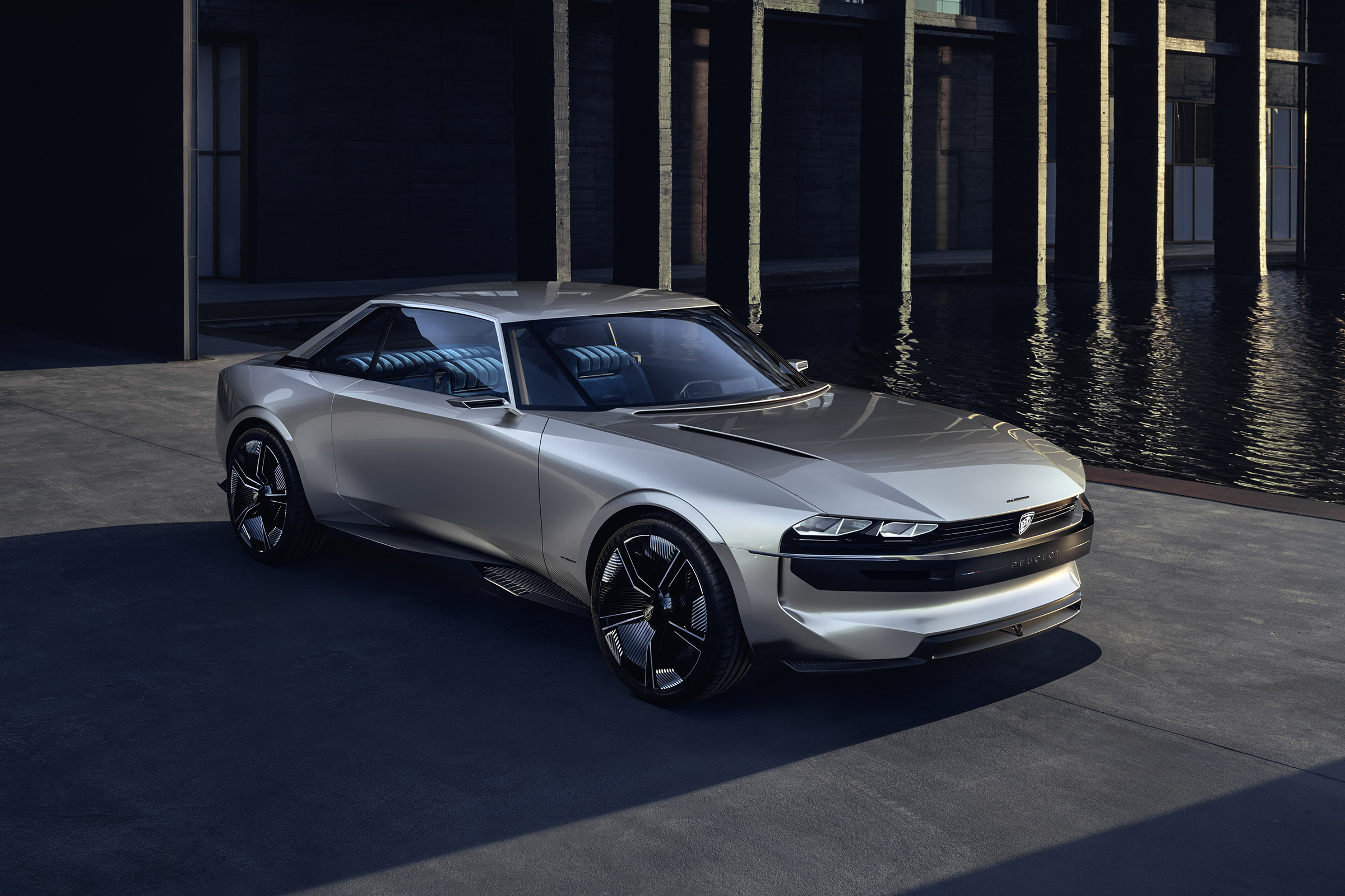 Peugeot e-Legend concept - front quarter