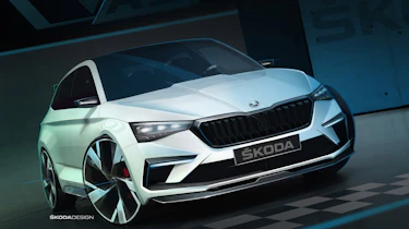 Skoda Vision RS front