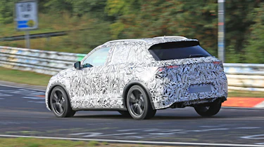 Volkswagen T-Roc R prototype testing at the Nürburgring - rear