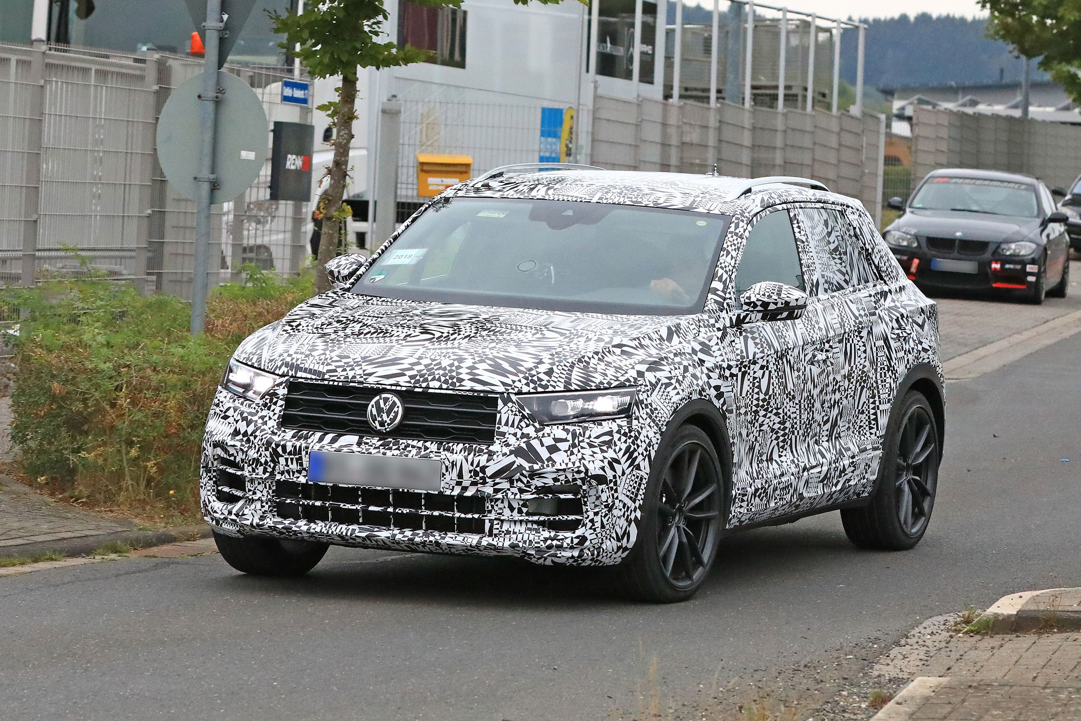 Volkswagen T-Roc R prototype - front