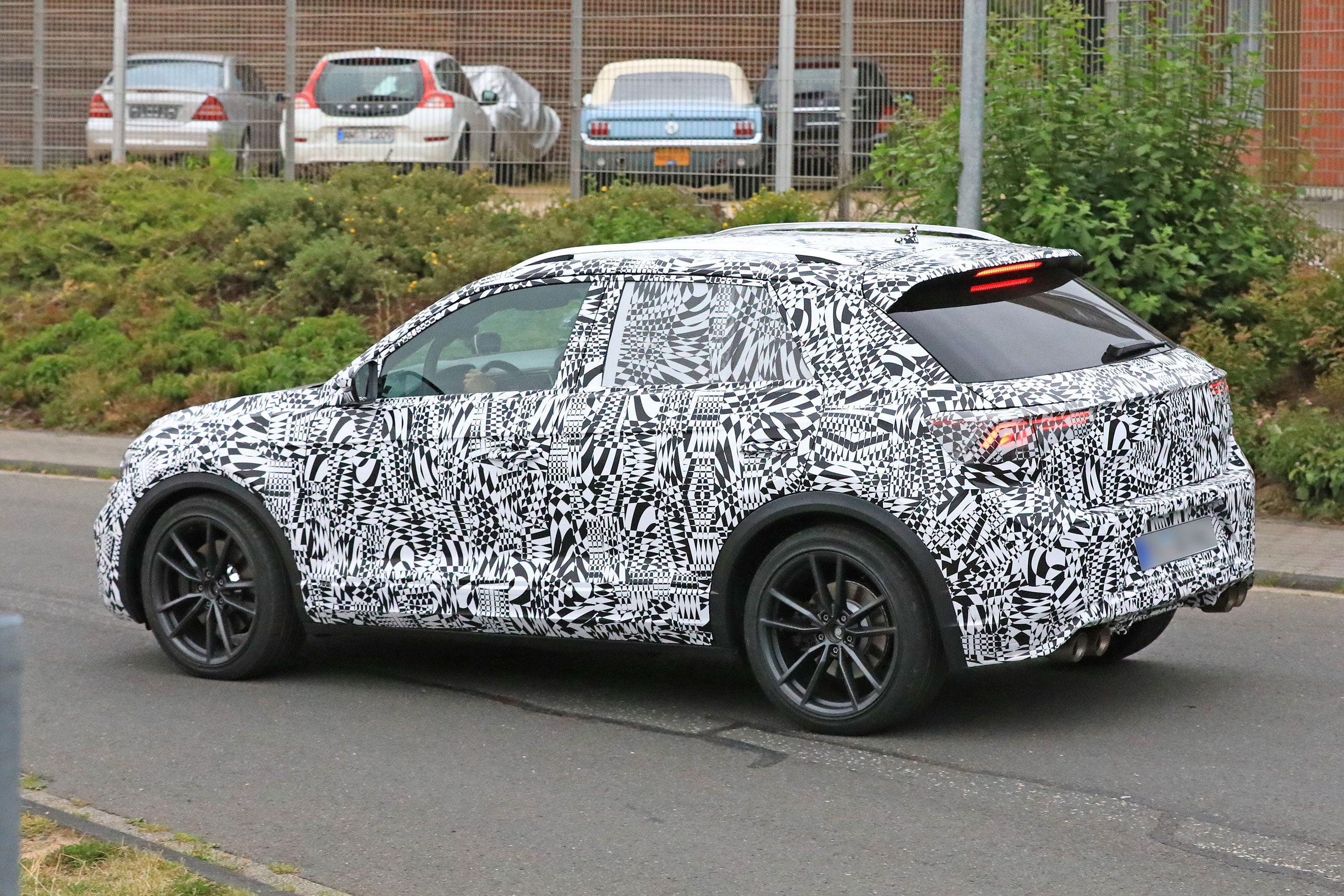 Volkswagen T-Roc R prototype - rear