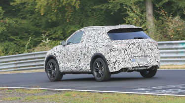 Volkswagen T-Roc R prototype testing at the Nürburgring - rear