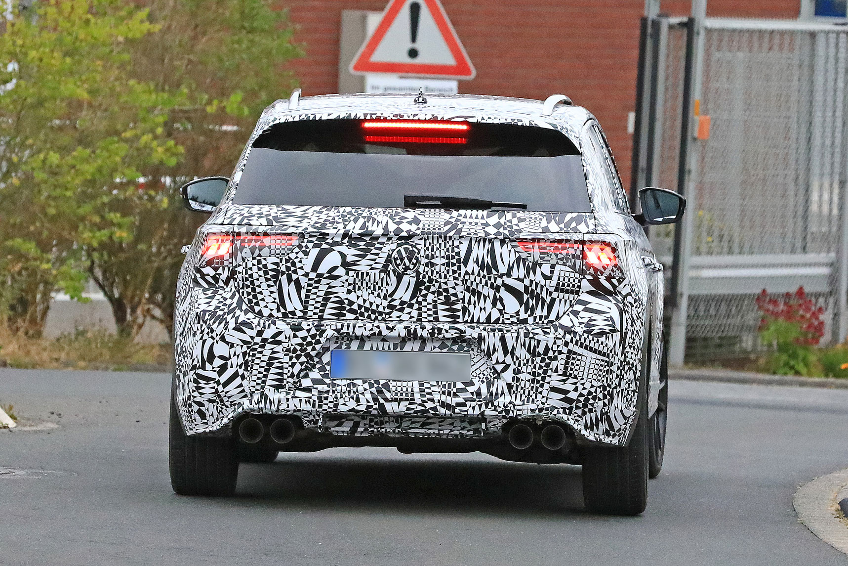 Volkswagen T-Roc R prototype - rear