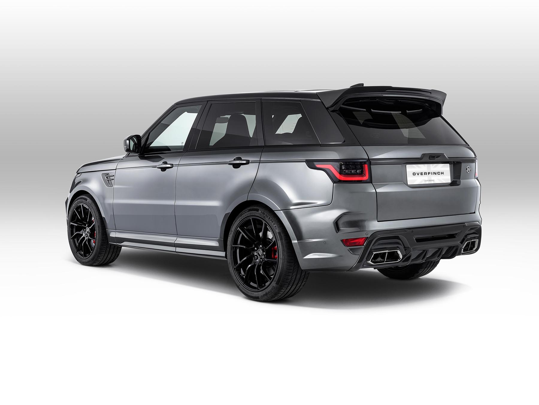 Overfinch Range Rover Sport rear three quarters
