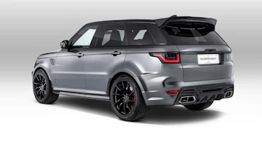 Overfinch Range Rover Sport rear three quarters
