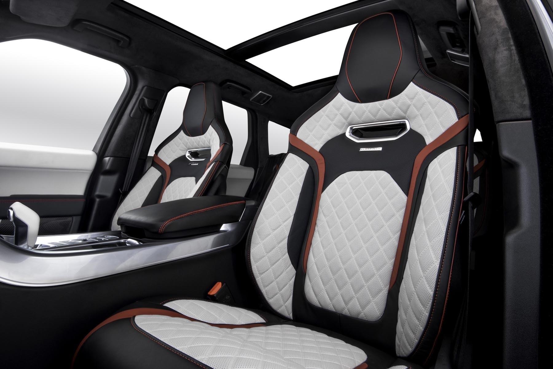 Overfinch Range Rover Sport interior front