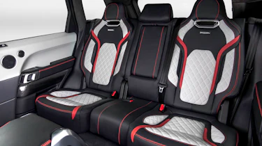 Overfinch Range Rover Sport interior rear