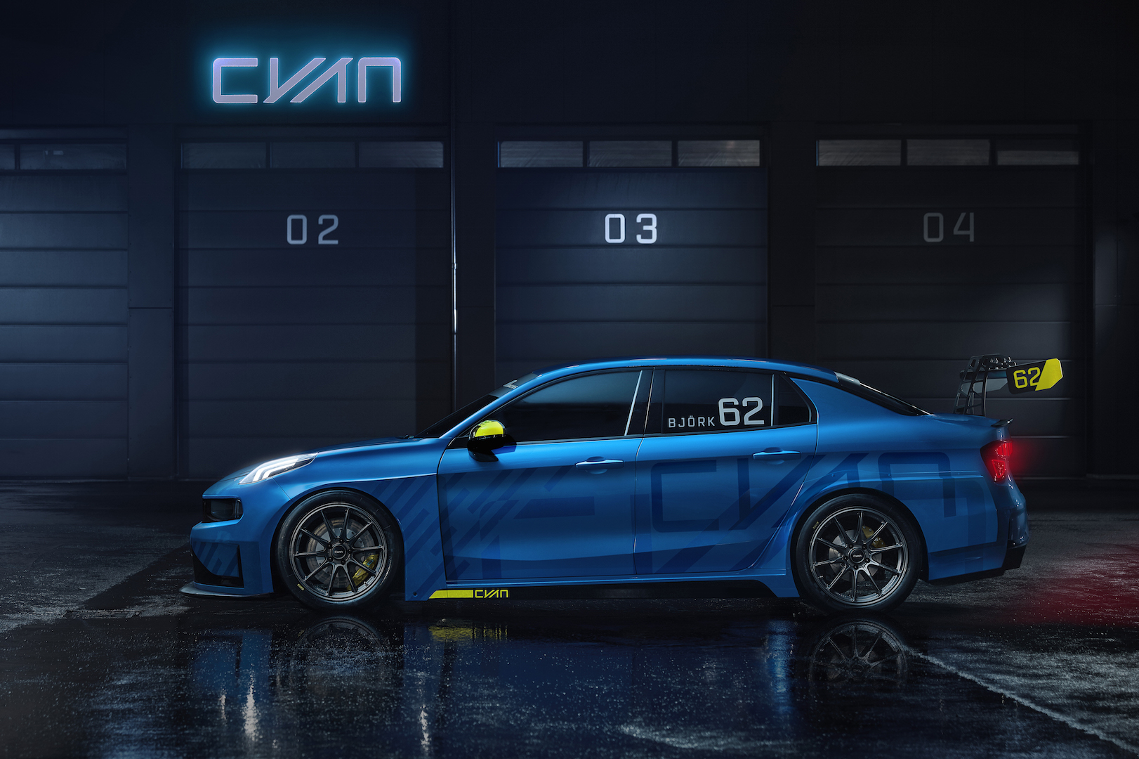 Lynk &amp; Co 03 TCR - side