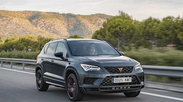 Ateca Cupra - grey front quarter