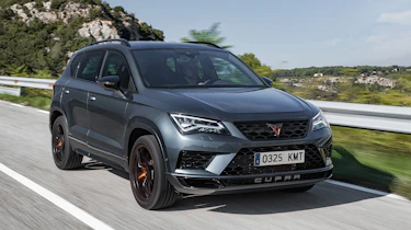 Ateca Cupra - grey front quarter