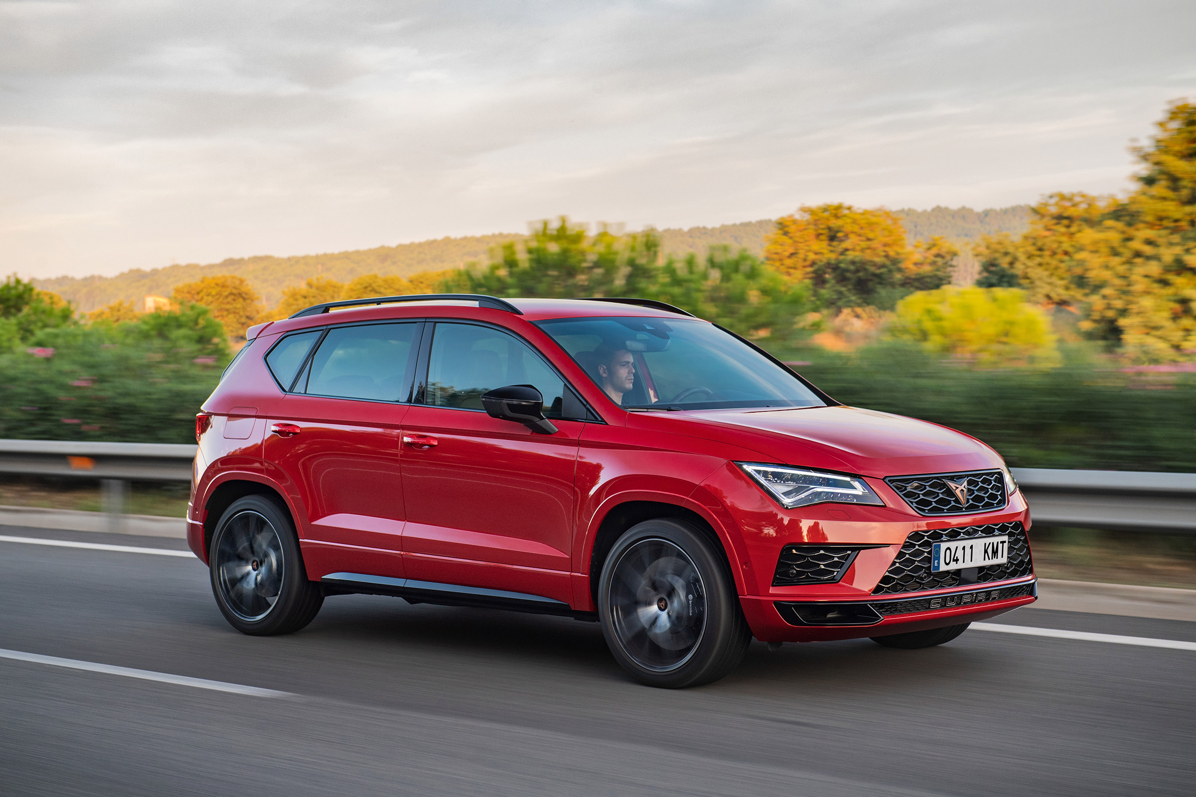 Ateca Cupra - red tracking