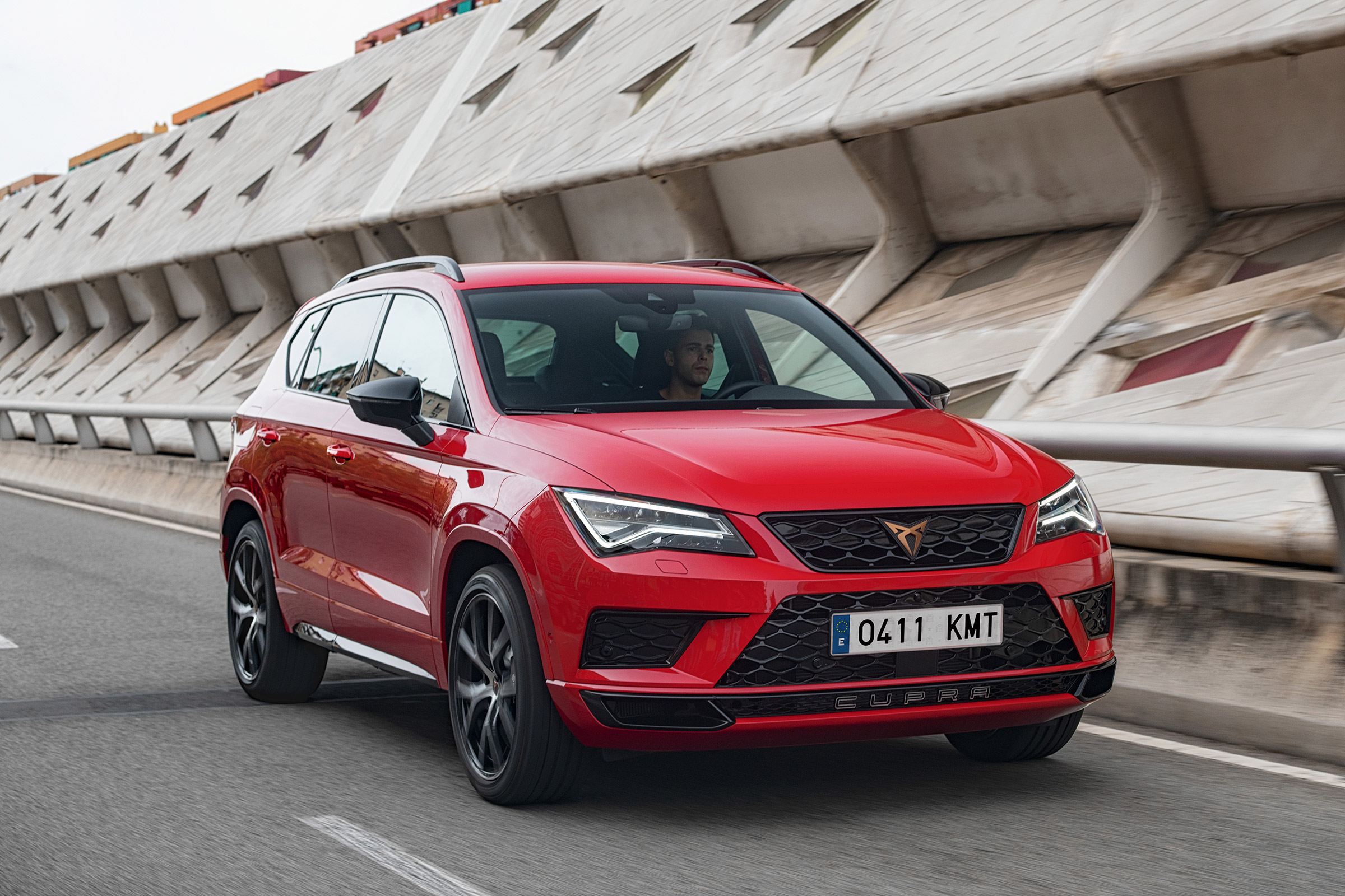 Ateca Cupra - red quarter