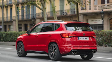 Ateca Cupra - red rear quarter