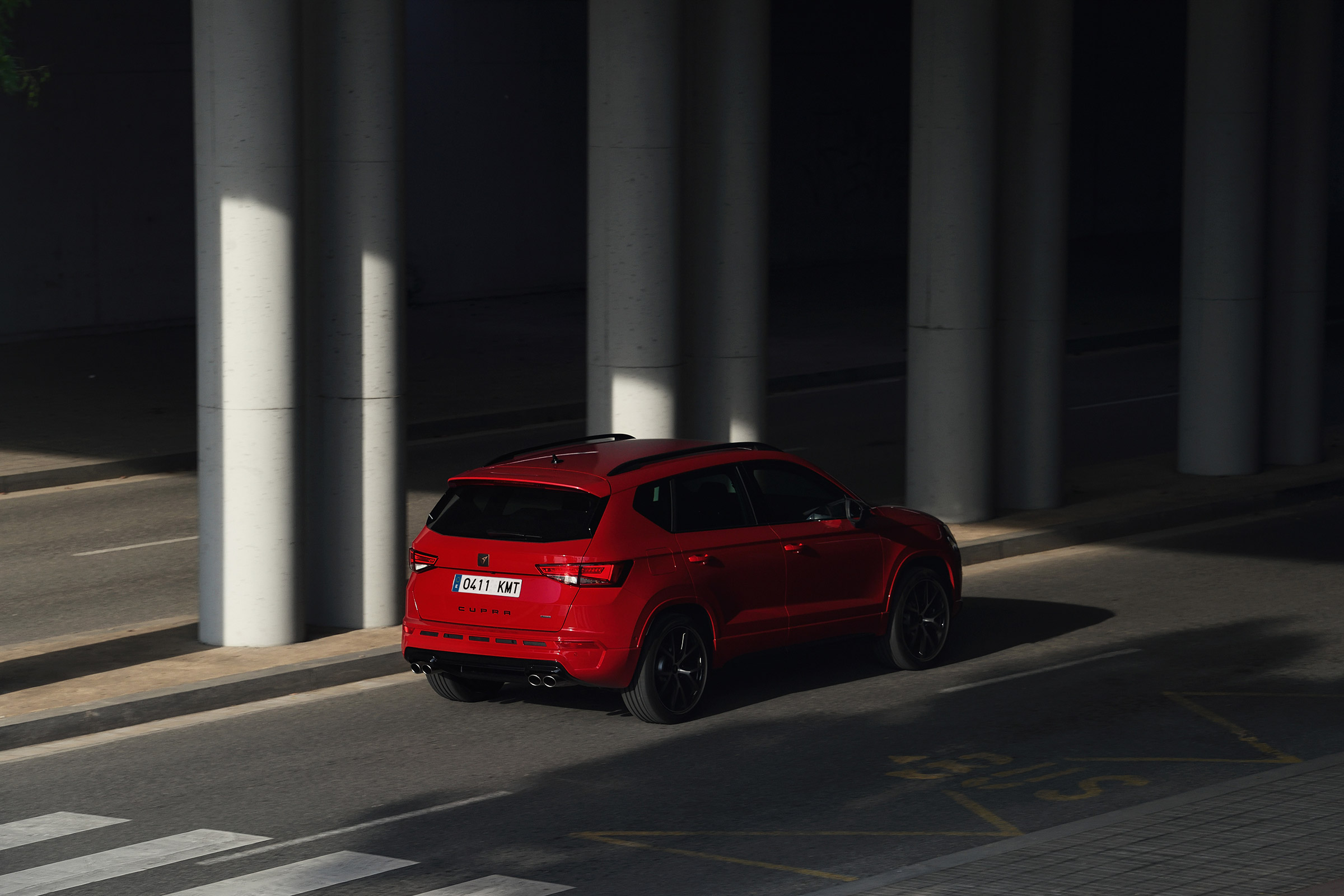 Ateca Cupra - rera quarter