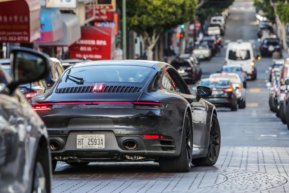 992 Porsche 911 Carrera S prototype - rear