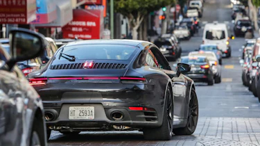 992 Porsche 911 Carrera S prototype - rear