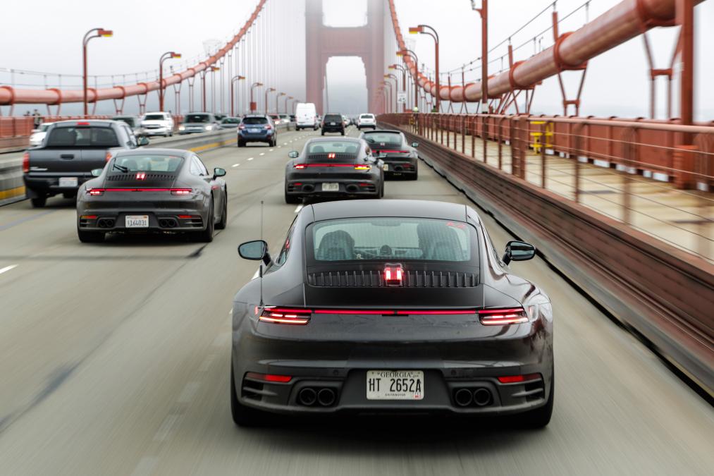 992 Porsche 911 Carrera S prototype - rear