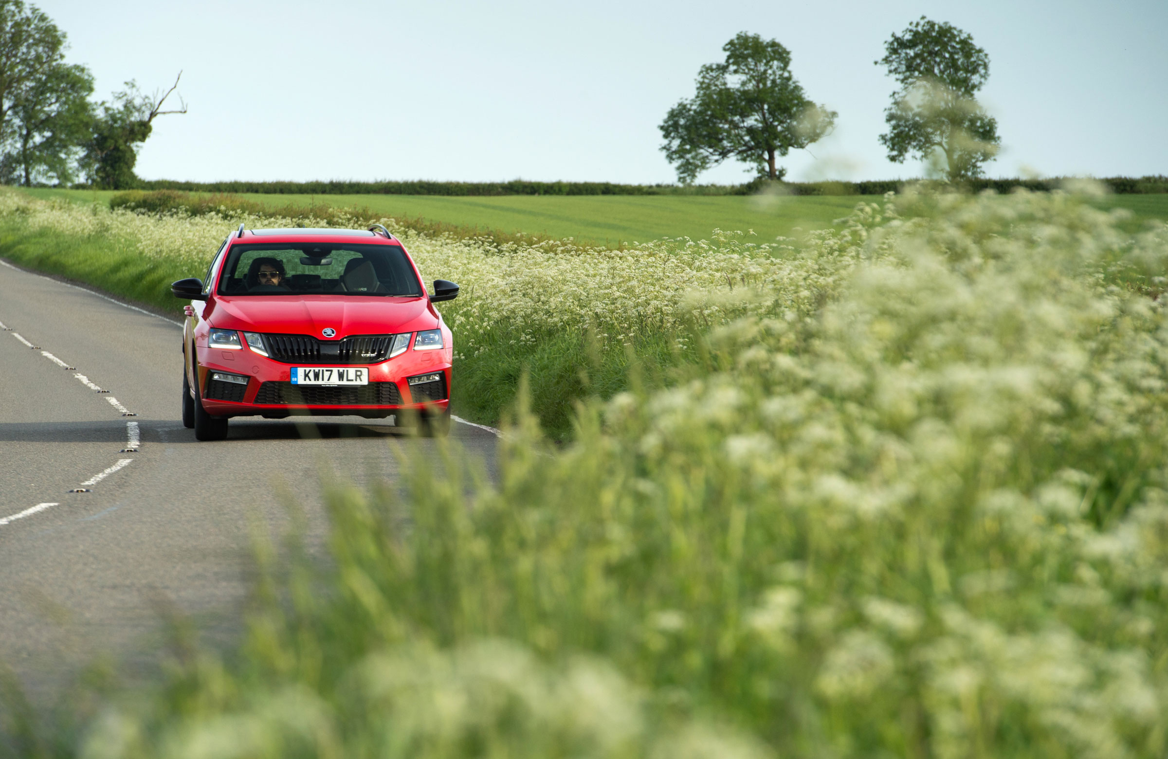 Skoda Octavia vRS 245 Estate - front
