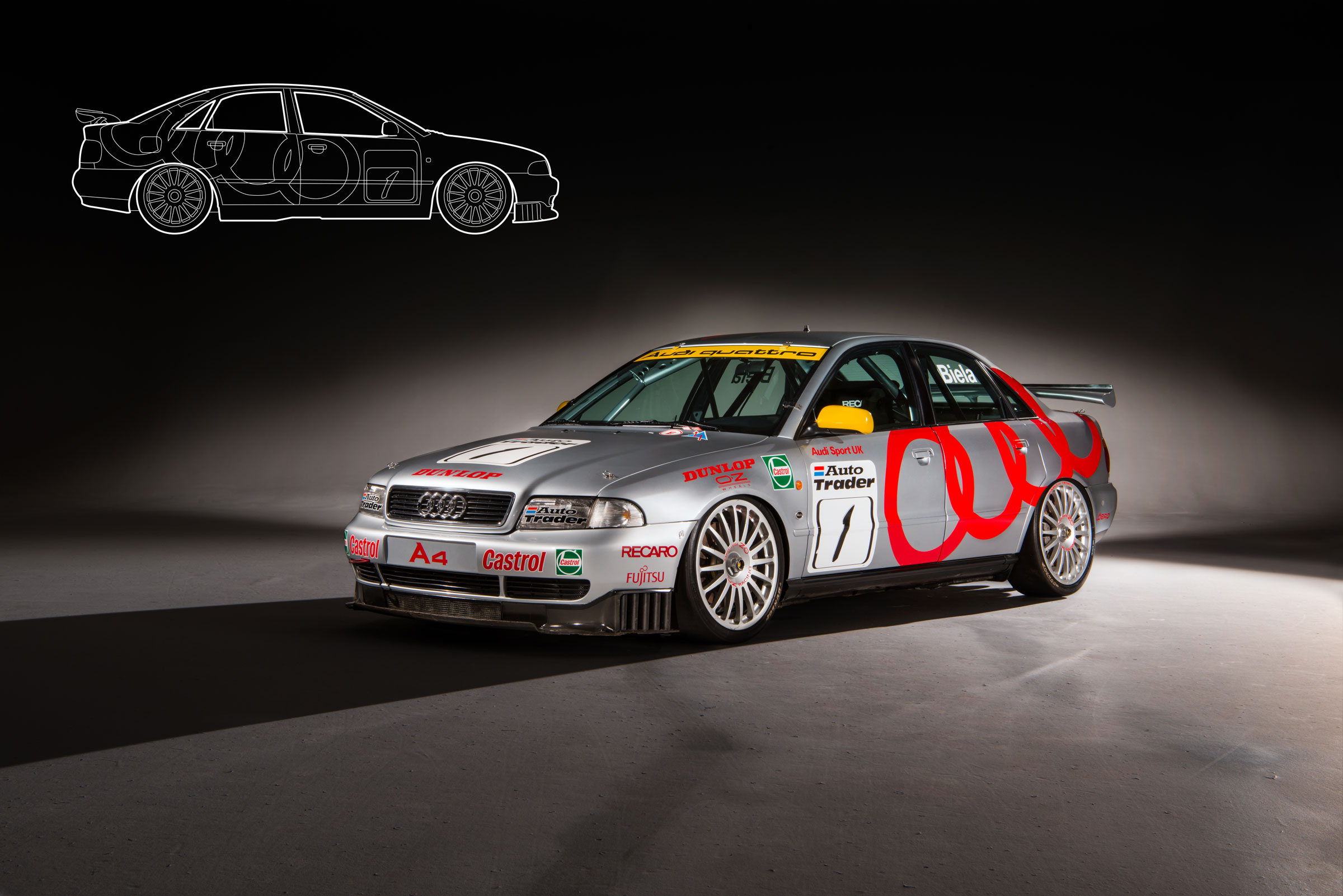 Audi A4 Super Tourer - front